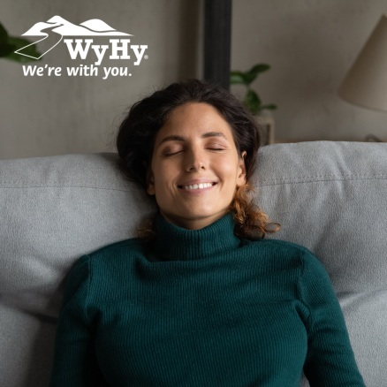 Woman relieved after consolidating debt with a WyHy loan.